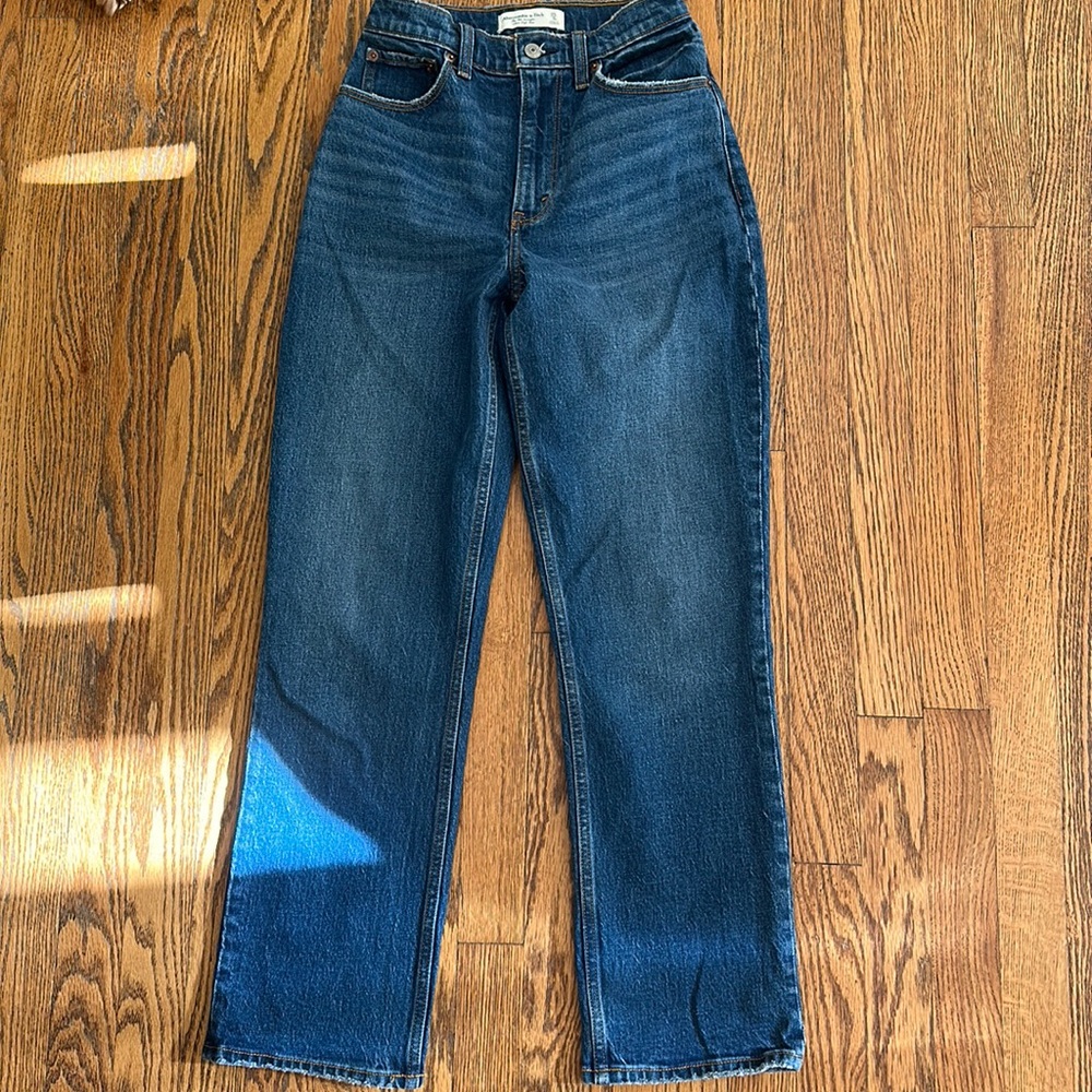 Abercrombie 90s straight curve love jeans